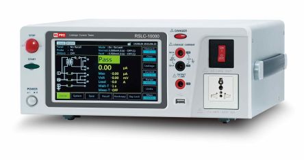 RS PRO RSLC-10000 Insulation Tester, 100V Min, 240V Max, CAT II 50V [0]; 273-2611