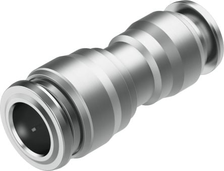 Festo NPQR Series Push-in Fitting, Push In 8 mm to Push In 8 mm, Tube-to-Tube Connection Style, 8085705 [NPQR-D-Q8-Q6]; 273-7075