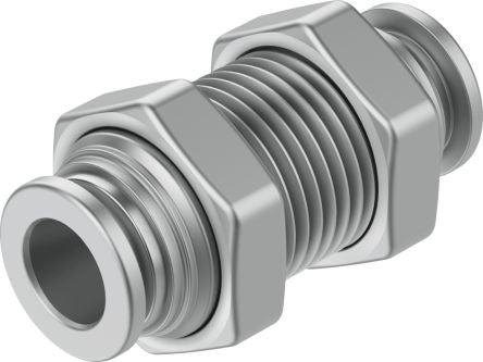 Festo NPQR Series Push-in Fitting, Push In 8 mm to Push In 8 mm, Tube-to-Tube Connection Style, 8085731 [NPQR-H-Q8-E]; 273-7081