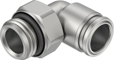 Festo NPQR Series Push-in Fitting, G 1/2 Male to Push In 14 mm, Threaded-to-Tube Connection Style, 8085689 [NPQR-L-G12-Q14]; 273-7083