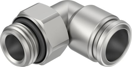 Festo NPQR Series Push-in Fitting, Push In 10 mm to Push In 16 mm, Threaded-to-Tube Connection Style, 8085690 [NPQR-L-G12-Q16]; 273-7084