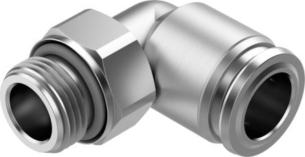 Festo NPQR Series Push-in Fitting, G 3/8 Male to Push In 12 mm, Threaded-to-Tube Connection Style, 8085687 [NPQR-L-G38-Q12]; 273-7092