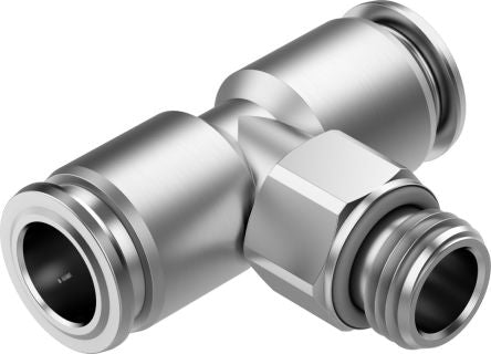 Festo NPQR Series Push-in Fitting, G 1/8 Male to Push In 6 mm, Threaded-to-Tube Connection Style, 8085692 [NPQR-T-G18-Q6]; 273-7106