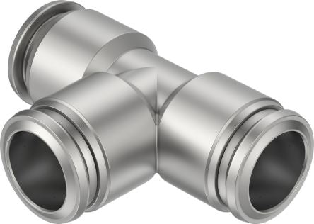 Festo NPQR Series Push-in Fitting, Push In 16 mm to Push In 16 mm, Tube-to-Tube Connection Style, 8085722 [NPQR-T-Q16-E]; 273-7115