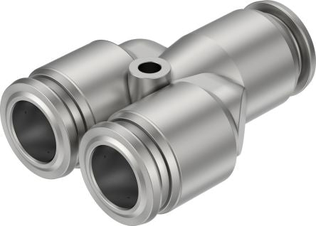 Festo NPQR Series Push-in Fitting, Push In 12 mm to Push In 12 mm, Tube-to-Tube Connection Style, 8085727 [NPQR-Y-Q12-E]; 273-7120