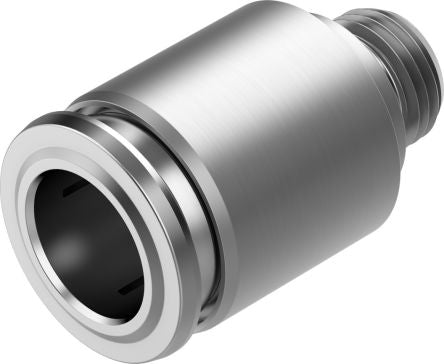 Festo NPQR Series Straight Fitting, G 1/8 Male to 10 mm, Threaded-to-Tube Connection Style, 8087695 [NPQR-DK-G18-Q10]; 273-9675