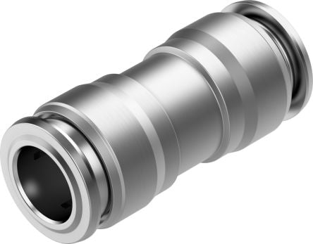 Festo NPQR Series Push-in Fitting, Push In 10 mm to Push In 10 mm, Tube-to-Tube Connection Style, 8085700 [NPQR-D-Q10-E]; 273-9677