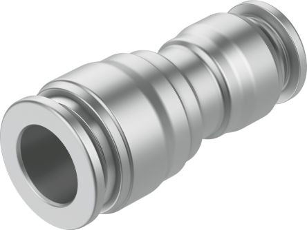 Festo NPQR Series Straight Tube-to-Tube Adaptor, 10 mm to 10 mm, Tube-to-Tube Connection Style, 8085706 [NPQR-D-Q10-Q8]; 273-9678