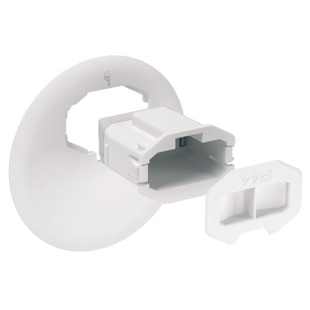 Schneider Electric Multifix Series PC/ABS Cover for Use with Wall Box, 80 x 80 x 25mm [ALB71817]; 275-8754