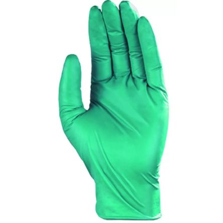 Coverguard EURO-ONE 5960 Green Nitrile Chemical Resistant Work Gloves, Size 10, Nitrile Coating [5962]; 275-9572