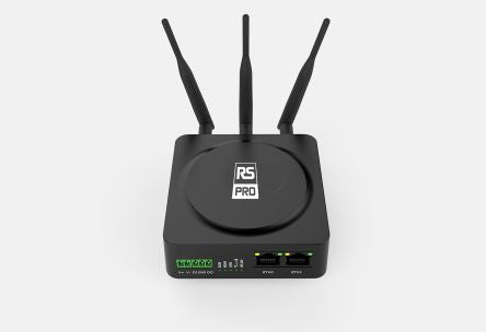 RS PRO 4G IOT Router 4G, WiFi, 2 Ports [0]; 276-8463