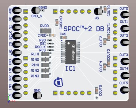 Infineon SPOC2DBBTS712204ESPTOBO1 Dev Ki [SPOC2DBBTS712204ESPTOBO1]; 277-8788