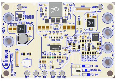 Infineon TLD5191HB2WEVALTOBO1 Dev Kit [TLD5191HB2WEVALTOBO1]; 277-8790