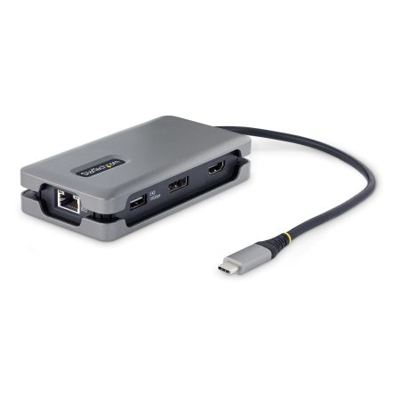 StarTech.com 4K @ 60Hz USB-C Adapter with DisplayPort, HDMI - 3 x USB ports, USB A, USB C [DKT31CDHPD3]; 277-9791