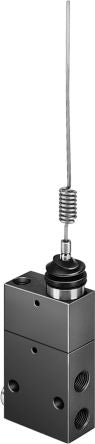 Festo Antenna 3/2 Open, Single Solenoid Mechanical Valve FVSO Series, G 1/8, G 1/8, 3877 [FVSO-3-1/8]; 279-5276