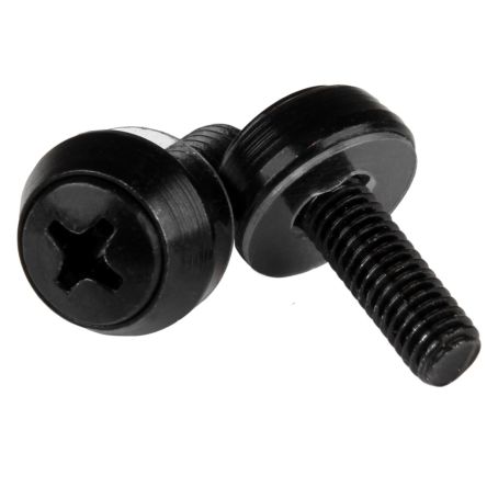StarTech.com CABS Series Screw for Use with Rack Mounting, M5mm Thread, 100 Piece(s), 0.5 x 0.2 x 0.2in [CABSCREWSM5B]; 280-4549