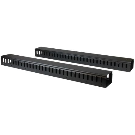 StarTech.com Steel Cable Duct for Use with Cables, 70.8 x 3.9 x 2.9in [CMVER40UF]; 280-4563
