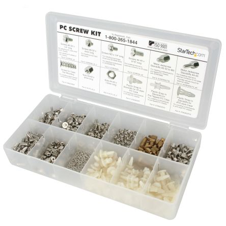 StarTech.com Steel 350 Piece Screw Kit [PCSCREWKIT]; 280-4653