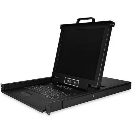 StarTech.com 16 Port USB VGA KVM Switch, 1280 x 1024 Maximum Resolution [RKCONS1716K]; 280-4696