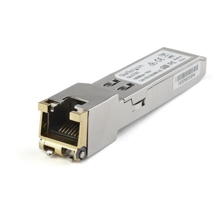 StarTech.com Juniper Compatible RJ45 Copper SFP Transceiver Module, Full Duplex, 1000Mbit/s [RXGETSFPST]; 280-4699