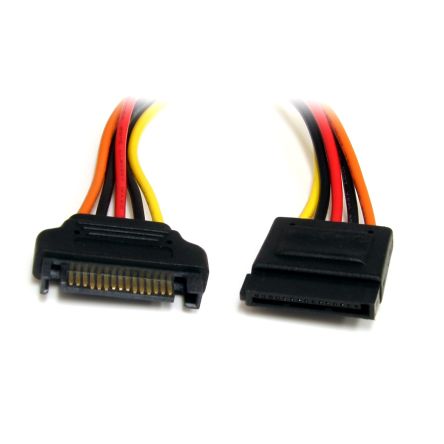 StarTech.com Male SATA Power to Female SATA Power  Cable, 12in [SATAPOWEXT12]; 280-4703