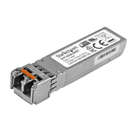 StarTech.com MSA Compatible LC Single Mode SFP Transceiver Module, Full Duplex, 10000Mbit/s [SFP10GBLRMST]; 280-4727