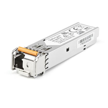 StarTech.com Dell EMC Compatible LC Single Mode SFP Transceiver Module, Full Duplex, 1000Mbit/s [SFP1GBX10DES]; 280-4756