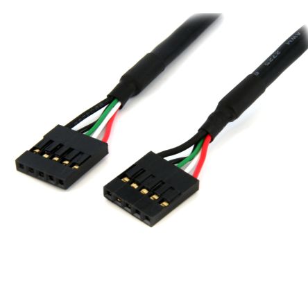 StarTech.com , Female 5 Pin IDC to Female 5 Pin IDC, 480Mbps [USBINT5PIN24]; 280-4798