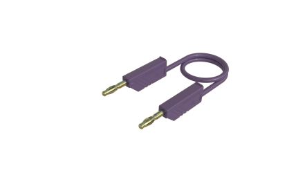 Hirschmann Test & Measurement Test Probes, 32A, 60V dc, Violet, 1m Lead Length [934063709]; 280-8877