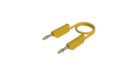 Hirschmann Test & Measurement Test Probes, 32A, 60V dc, Yellow, 2m Lead Length [934066703]; 280-8882
