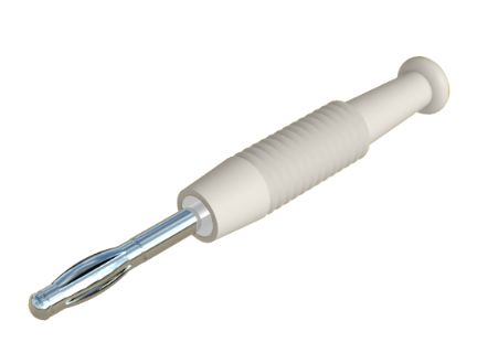 Hirschmann Test & Measurement White Test Socket, 6A, 60V dc [938420107]; 280-9020
