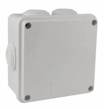 RS PRO Grey ABS General Purpose Enclosure, IP66, Grey Lid, 100 x 100 x 54mm [0]; 281-2566