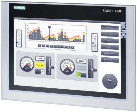 Siemens 6AV2128 Series IFP1200 Basic HMI Panel - 12.1 in, TFT Display, 1280 x 800 [6AV7862-2BC10-0AA0]; 282-3514