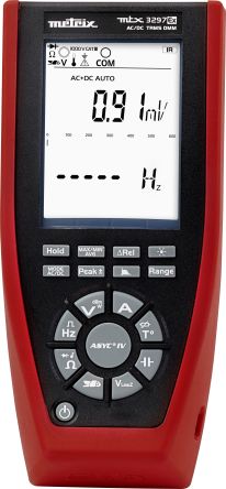 Metrix MTX3297 Digital Multimeter, 10A ac Max, 20A dc Max, 1000V ac Max, ATEX [MTX3297]; 282-3945