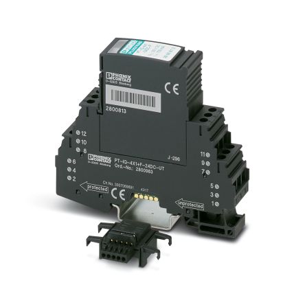 Phoenix Contact Surge Protector, 0.7A, 950V (Volts), DIN Rail Mount [2800983]; 282-4672