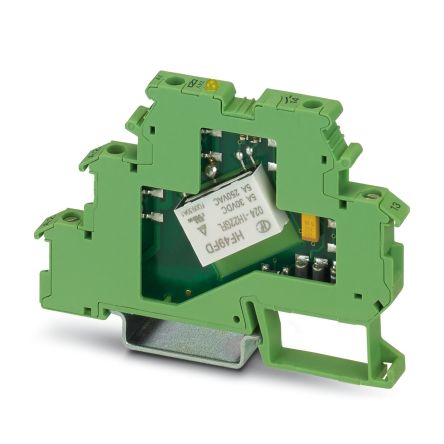 Phoenix Contact DIN Rail Relay, 24V ac/dc Coil, 1mA Switching Current, SPST [2941154]; 282-5140