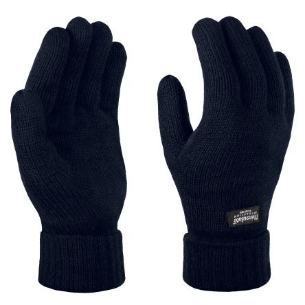 Regatta Mens Thinsulate Acrylic Glove Bl [TRG207-BLK]; 282-7160