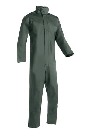 Coverall Flexothane Fold Away Hood Zip U [4964KGR-XL]; 283-1076