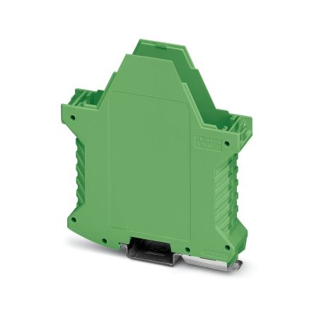 Phoenix Contact Lower Housing Part with Metal Foot Catch Enclosure Type ME Series , 22.6 x 99 x 107.3mm, Polyamide [2707408]; 284-1203