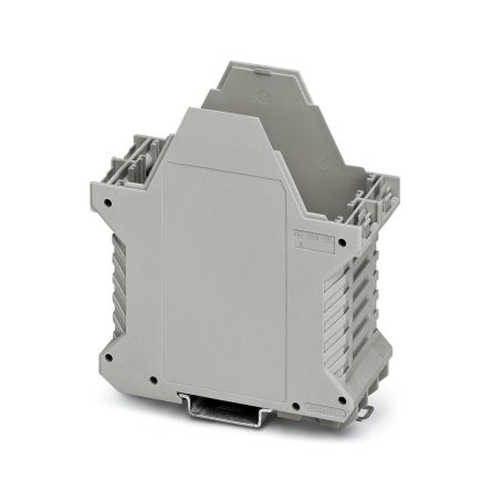 Phoenix Contact Lower Housing Part with Metal Foot Catch Enclosure Type ME Series , 45.2 x 99 x 107.3mm, Polyamide [2853802]; 284-1267