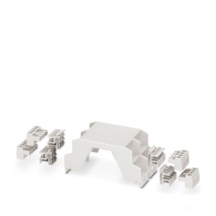 Phoenix Contact 8 PCB Headers and 8 PCB Terminal Blocks, Upper Housing Part Enclosure Type ME Series , 45.2 x 99 x [2869032]; 284-1292