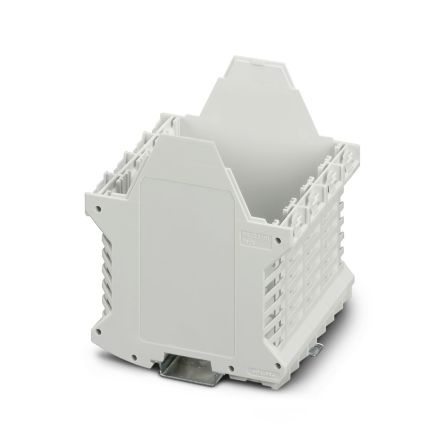 Phoenix Contact Lower Housing Part with Metal Foot Catch Enclosure Type ME Series , 90.4 x 99 x 107.3mm, Polyamide [2200545]; 284-2015