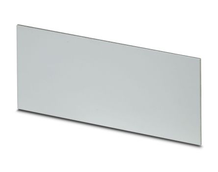 Phoenix Contact UM-ALU Series Aluminium Front Plate for Use with UM-ALU 4-..COVER PA.. Lateral Elements, 166.3 x 71.8 x [2200929]; 284-2072