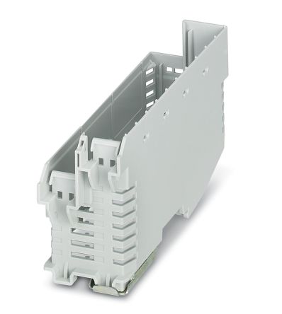 Phoenix Contact Lower Housing Part with Metal Foot Catch Enclosure Type ME Series , 37.89 x 120.6 x 64.3mm, Polyamide [2202618]; 284-6112