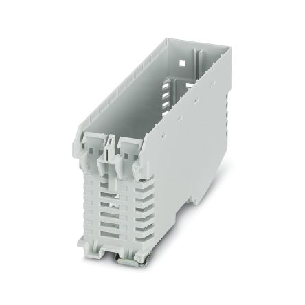 Phoenix Contact Lower Housing Part with Metal Foot Catch Enclosure Type ME Series , 37.89 x 120.6 x 64.3mm, Polyamide [2202663]; 284-6125