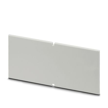 Phoenix Contact UCS Series Polycarbonate Side Panel for Use with Housing Half Shells 125 x 87 mm and 145 x 125 mm in [2203364]; 284-6203