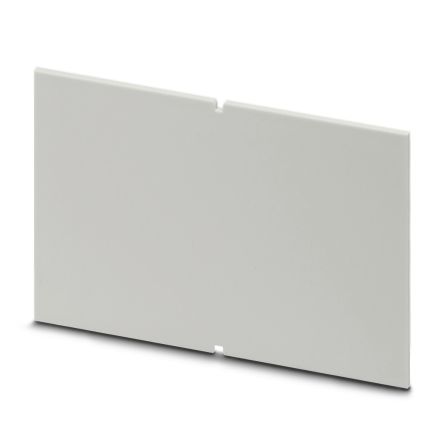 Phoenix Contact UCS Series Polycarbonate Side Panel for Use with Housing Half Shells 125 x 87 mm and 145 x 125 mm in [2203367]; 284-6206