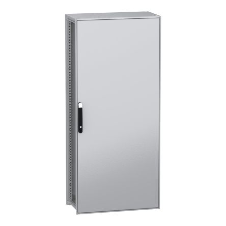 Schneider Electric PanelSeT SFN Series Galvanised Steel Single-Door-Door Floor Standing Enclosure, Plain Door Door, [NSYSFN18840]; 285-3124