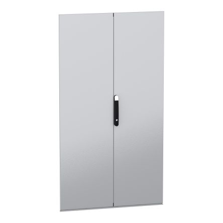 Schneider Electric PanelSeT SFN Kit Series Lockable Sheet Steel RAL 7035 Double Door, 1766mm H, 969mm W for Use with [NSYSFND18102D]; 285-5657