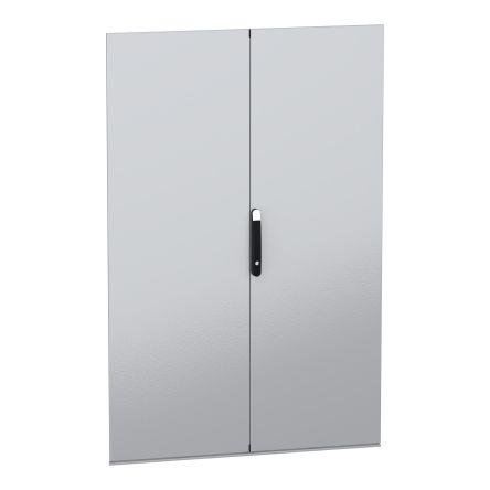 Schneider Electric PanelSeT SFN Kit Series Lockable Sheet Steel RAL 7035 Double Door, 1766mm H, 1.169m W for Use with [NSYSFND18122D]; 285-5659